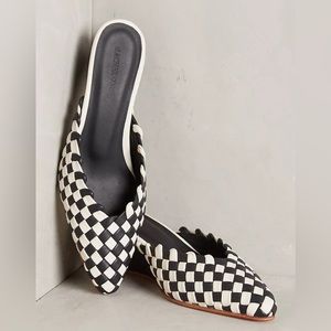 Rachel Comey Simone Woven Wedge Mules - Size 7.5